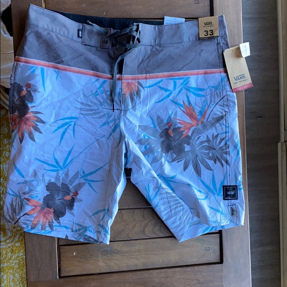 NWT vans swim trunks